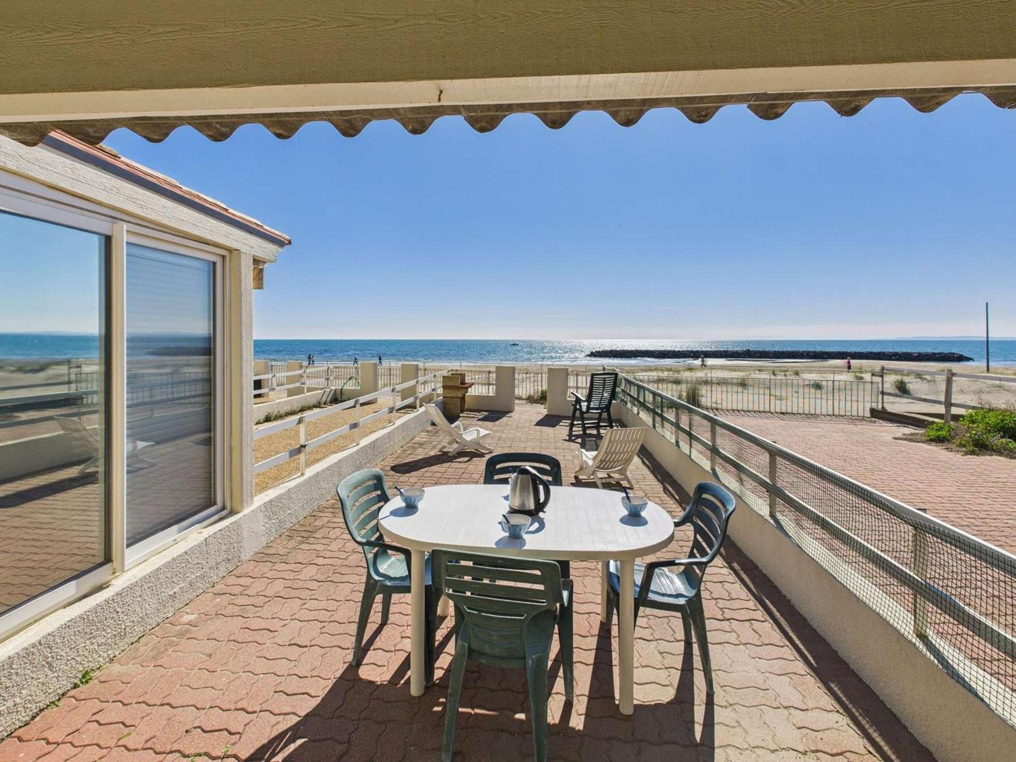 Appartement Rdc 4 Pers, Vue Mer, Parking Prive, Non-Fumeur! - Fr-1-423-26 Le Grau-dʼAgde Dış mekan fotoğraf