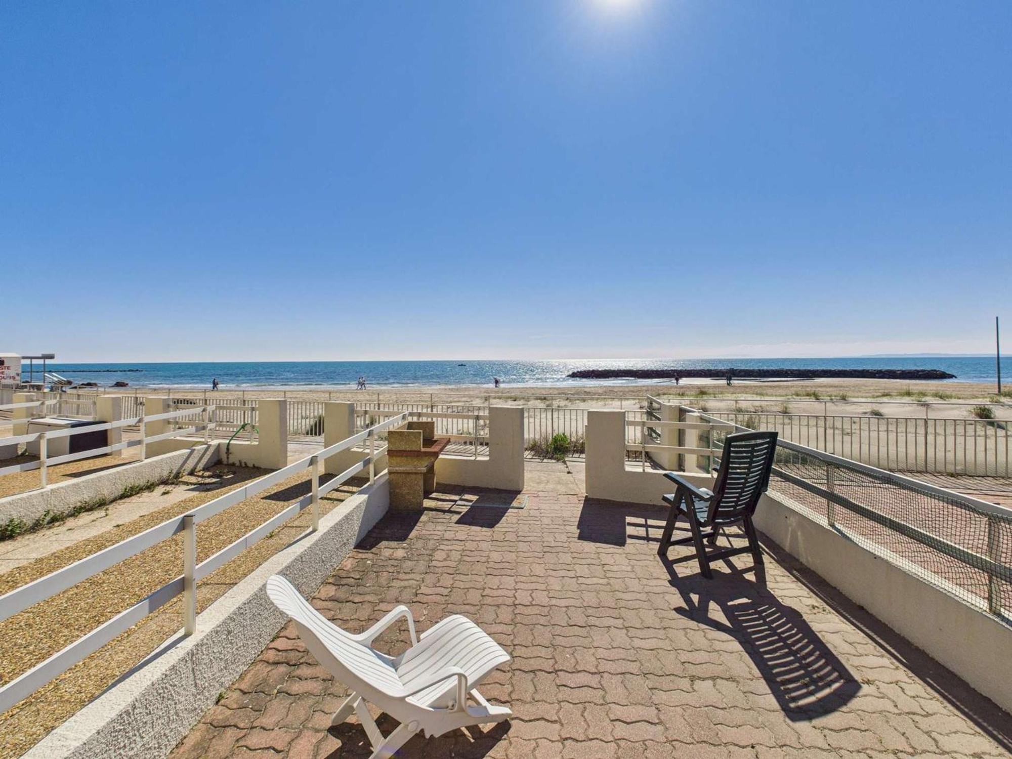Appartement Rdc 4 Pers, Vue Mer, Parking Prive, Non-Fumeur! - Fr-1-423-26 Le Grau-dʼAgde Dış mekan fotoğraf